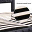 Classic Upholstered Bed Frame With Led Headboard & Storage-2037689408-2037689410