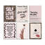 6Pcs Trendy Pink Leopard Wall Art, Preppy Leopard Room Aesthetic Pictures Wall Decor, Spades Cheetah Poker ＆ Pink High Heels Cocktail Posters Prints For Bedroom Apartment Dorm Home Decoration 12X16 Inch