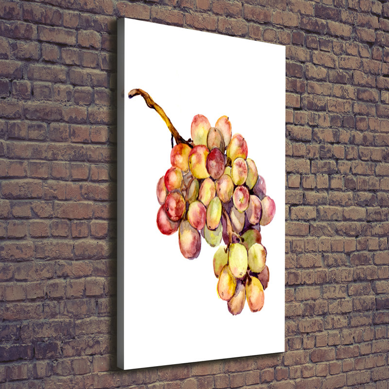 Grapes - Wrapped Canvas Print