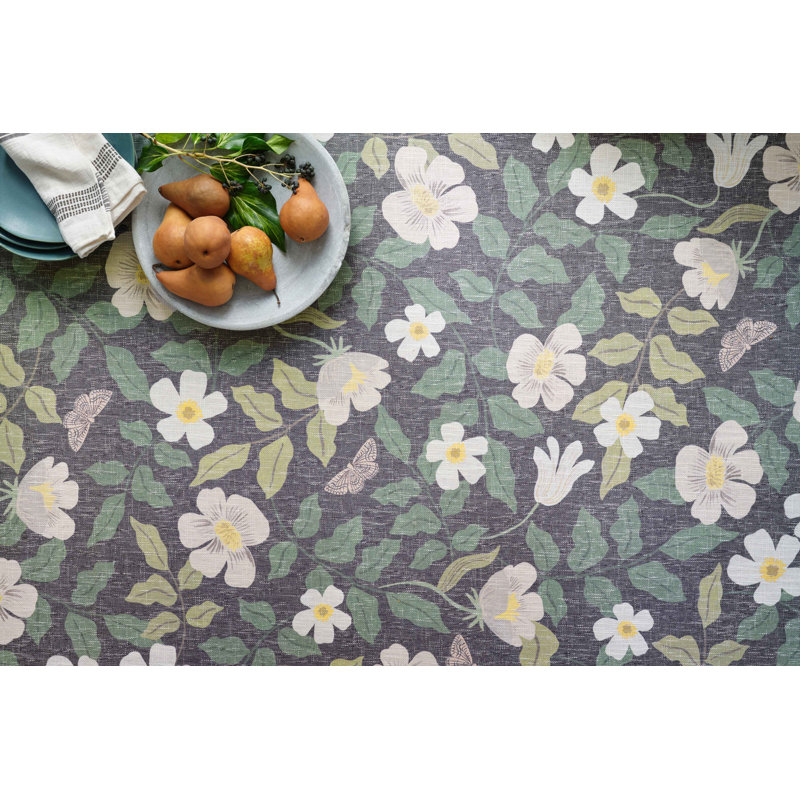 Tapis gris anthracite Rottle Paper Co. x Loloi Cotswolds COT-02, Rectangle 7 pi 6 po x 9 pi 6 po