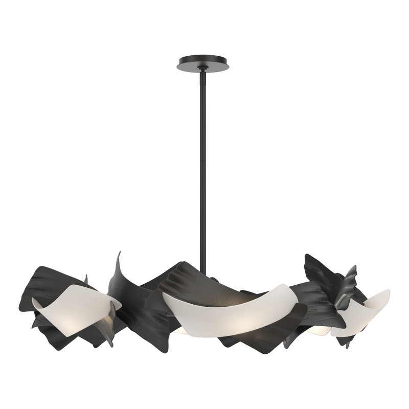 Crest 6 - Light Novelty Pendant, Black