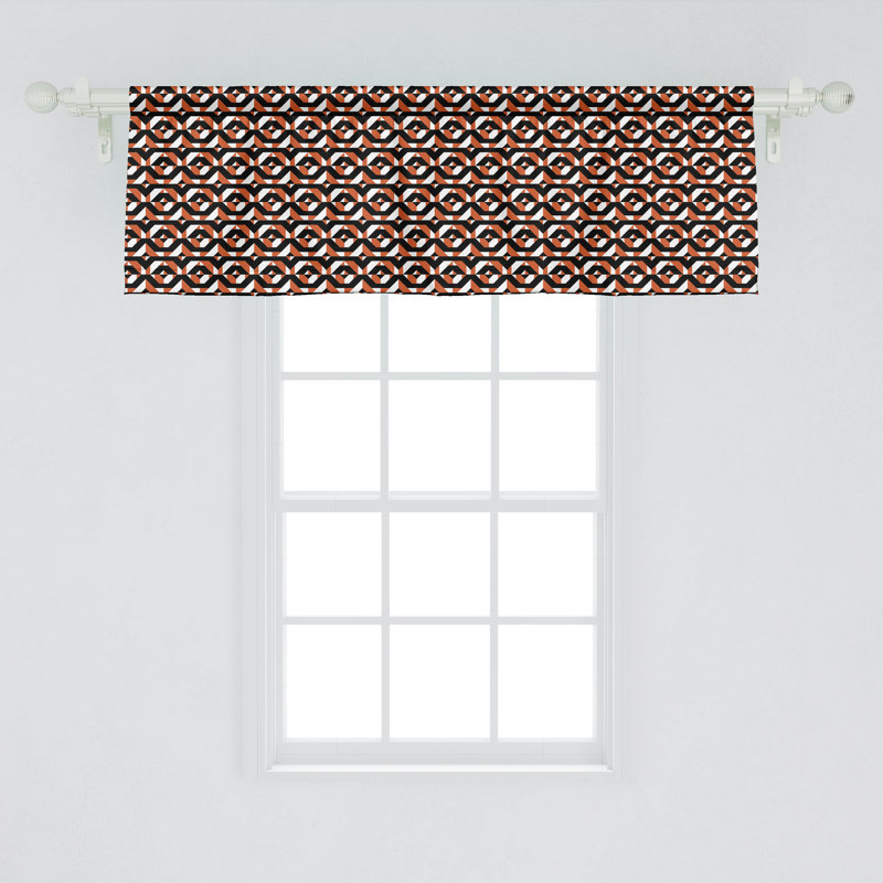 Ensemble de 2 cantonnières Ambesonne Glitch, L 54 po x L 12 po