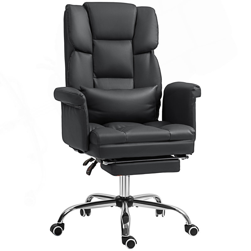 Fauteuil de direction, chaise de bureau ergonomique, Noir