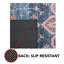 Tapis oriental bleu / rouille Deblois-1875545263
