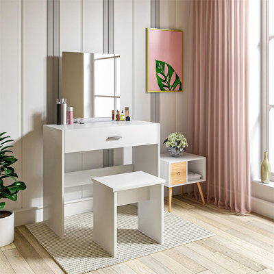 Karlei Dressing Table with Mirror