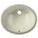 Nantucket Sinks Great Point 13.75'' Vitreous China Oval Bathroom Sink with Overflow