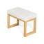 Banc à langer avec siège rembourré