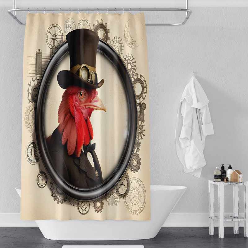 Rideau de douche Aletza, H 93 po x l 70 po