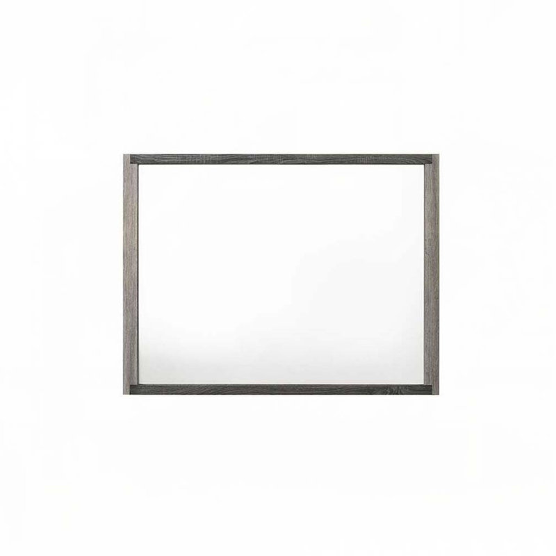 Gray Finish Mirror