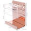 Acrylic Plastic Marker And Eraser Pen Holder