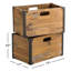Ensemble de caisses en bois massif