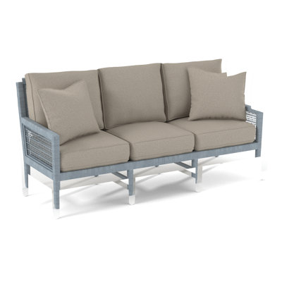 Pine Isle 76" Square Arm Sofa with Reversible Cushions