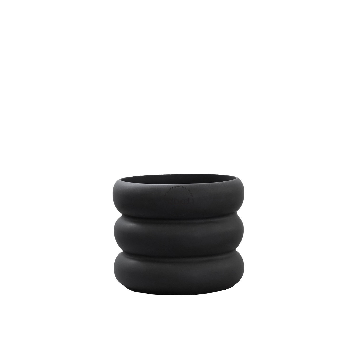 Ceramic Table Vase, 3.94" H x 3.94" W x 3.94" D