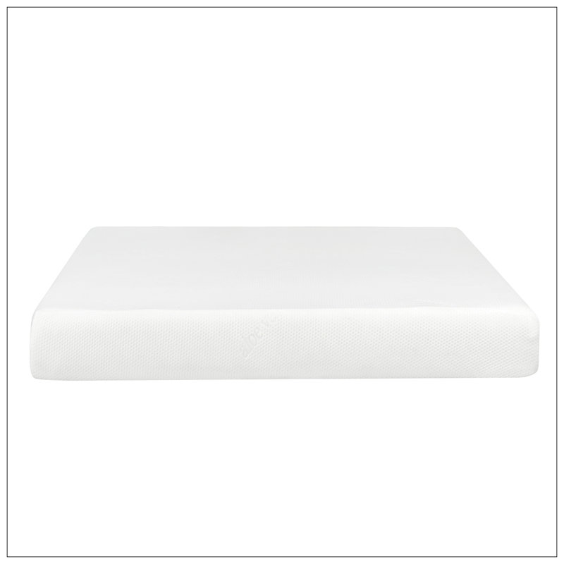 Peluche 8 po Housse en mousse viscoélastique imprégnée de gel dans une boîte, housse à double couche
