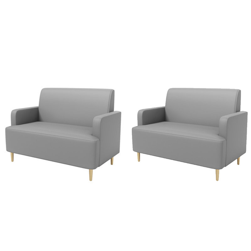 Banc rembourré en similicuir Modern