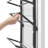 Whitmor 8-Tier Over the Door 24 Pair Metal and Resin Shoe Rack-99832408