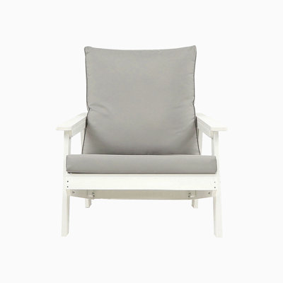 Canapé d'extérieur simple avec coussin toutes saisons