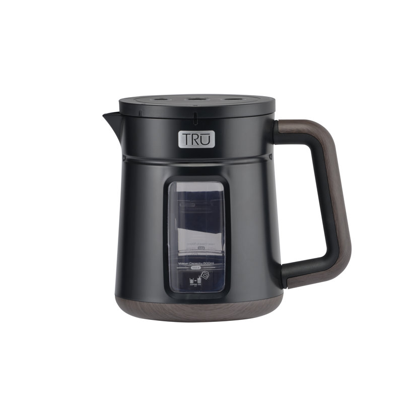 TRU Black BPA-Free Rapid Cold Brew Coffee Maker