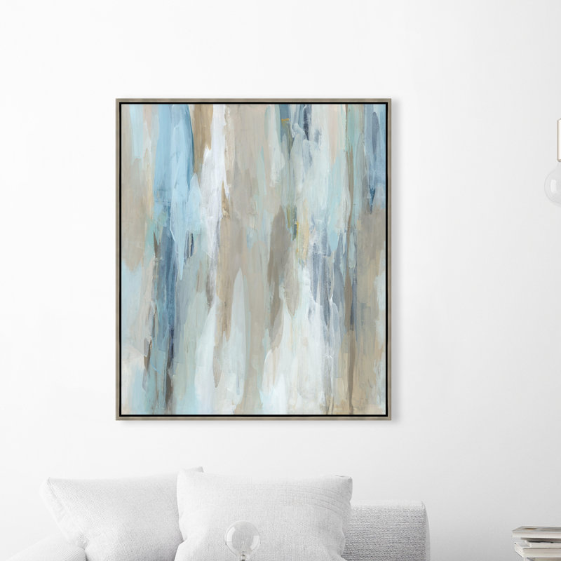 «Subdued Colors II» par Richard Ryder - peinture encadrée flottante