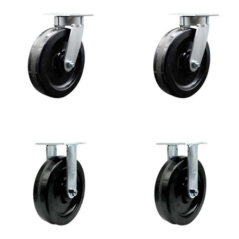 Kingpinle Swivel Caster Set