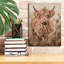 «Highland Cow» par Ashley Bradley, art mural-1524262316