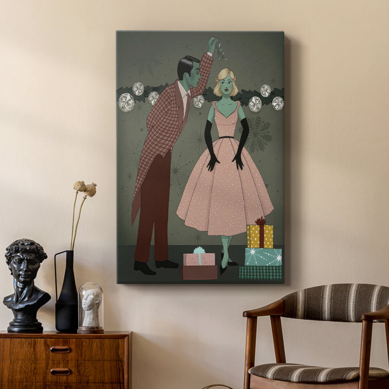 Futur Noël I - galerie Cavas sur mesure, H 18 po x l 12 po