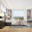 White and Placid I Blush - Ensemble de housse de couette Modern Farmhouse - Microfibre de polyester-38757847