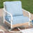 Tapasi 5 Person Outdoor Conversation Set with Swivel Lounge Chairs & Blue, Beige, Gray Cushion Options-92434896