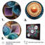Ancien mandala magique coloré sur toile-1145265181-1176640866