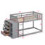 Bunk Bed With Drawers And Shelves-299774524