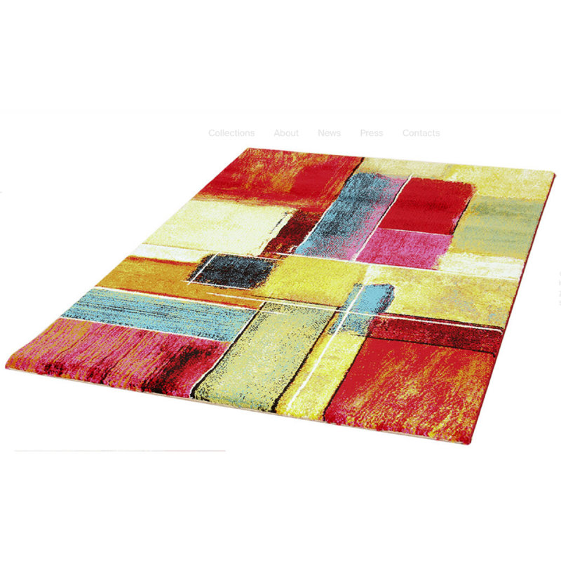 Rectangle Abstract Area Rug, Rectangle 160 x 230cm
