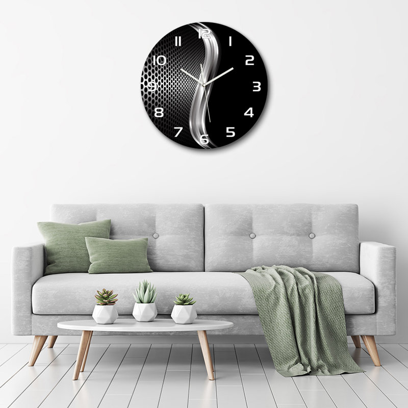 Jex Glass Wall Clock