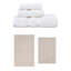 Ensemble de serviettes de bain et tapis de bain Bublitz Classy-102445829-127863115
