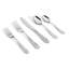 Orchid 5 - Piece Stainless Steel Flatware Set - Service for 1-956927587