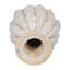 Decorative Object Stoneware Ceramic Artichoke-Inspired Shape Boho Home Office Bedroom Living Room Decor - 10" Ivory & Tan
