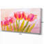 Tulipes rouges, impression sur toile tendue-29506913