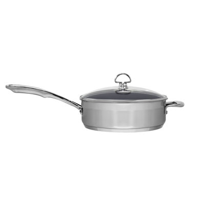 Stainless Steel (18/0) Saute Pan with Lid