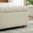 60.2'' Wide Chenille Upholstered Storage End of Bed Bench, Tufted Flip-Top Accent Window Bench Footrest Stool Ottoman with Legs for Living Room, Bedroom, Entryway, Dining Room, Dorm, Corner, Beige-43727225