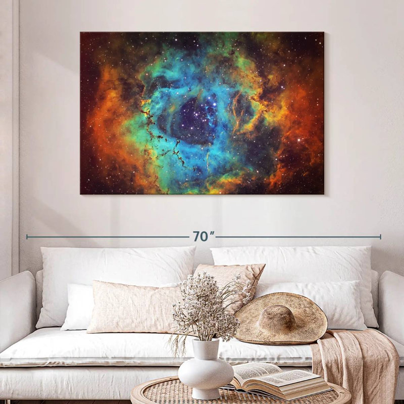 Oberle Celestial Nebula, 32" H x 48" W