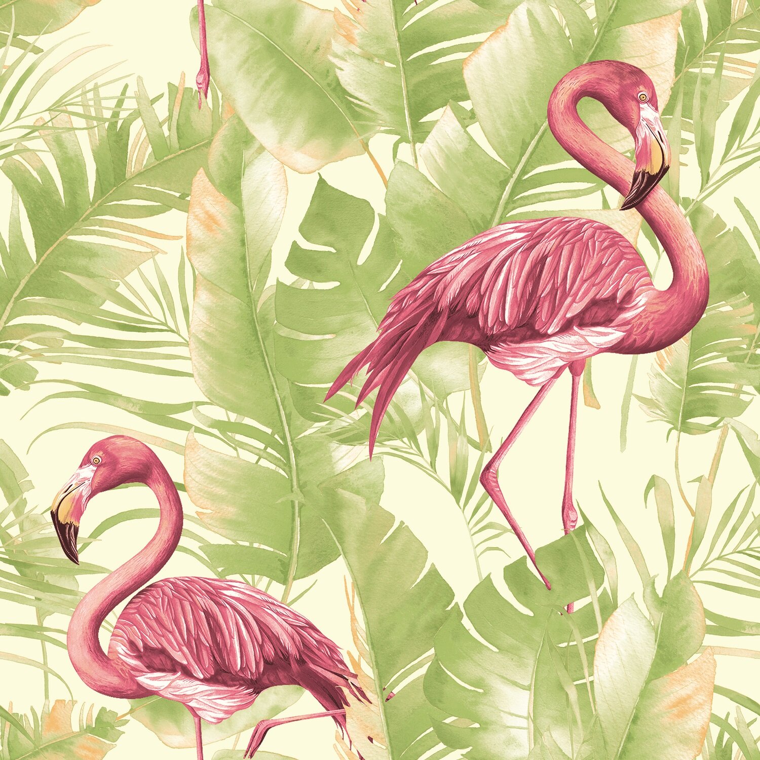 DD118564 Flamingo Art Designwalls Wallpaper by A S Creation