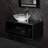 35.4'' Single Bathroom Vanity with Solid + Manufactured Wood Top