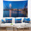 Tapisserie panorama cityscape embankment of city-28494303