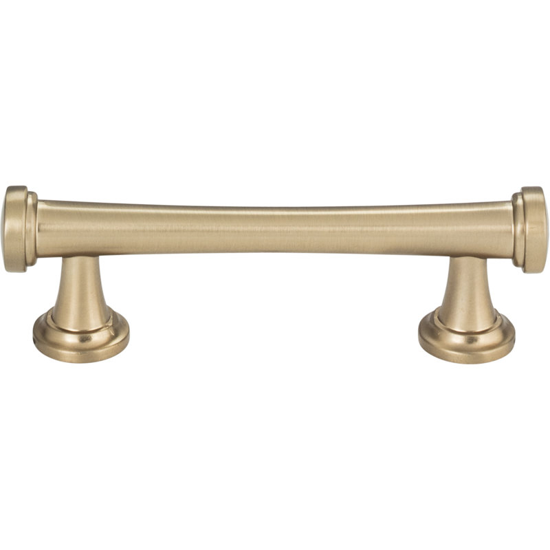 Champagne Brushed Nickel Traditional Bar Pull Handle