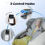 Faux Leather Heated Massage Chair-1254837803