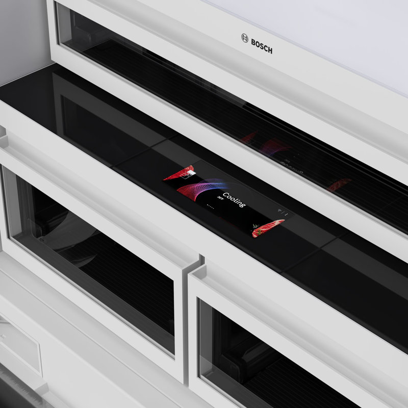36" Benchmark® Built-In 2-Door Bottom Mount Fridge-Freezer Combination