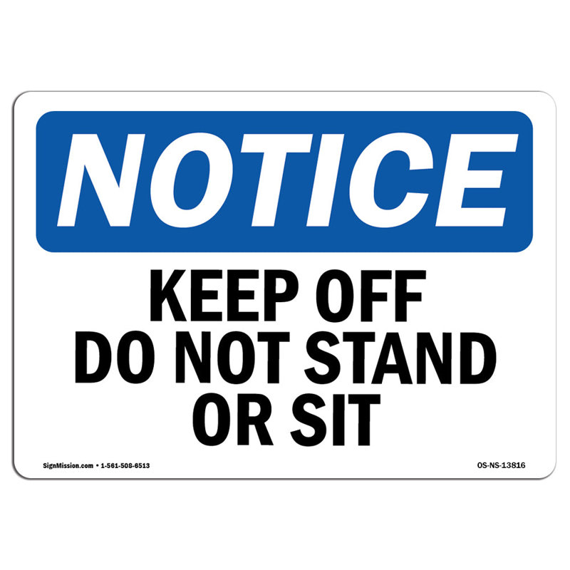 Notice Sign