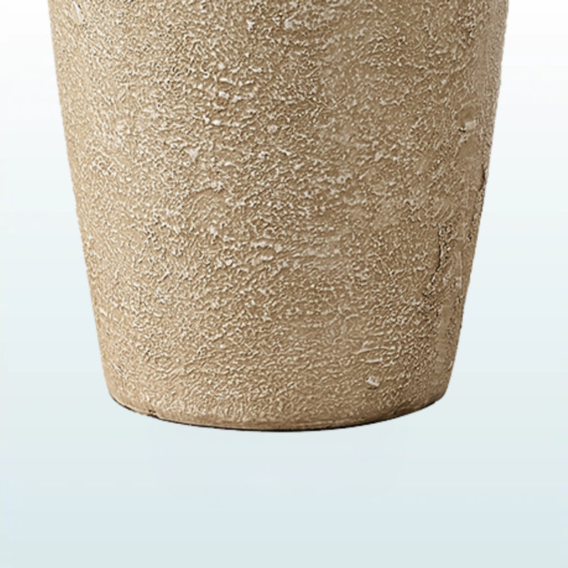 Lampe de table standard en céramique beige Lancashire, H 27,8 po x l 17,8 po x P 17,8 po