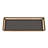 Chainbridge Rectangular Metal and Glass Accent Shelf-1430841253