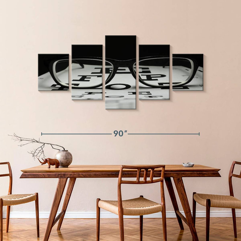 Eyeglass Vision, 42" H x 92" W