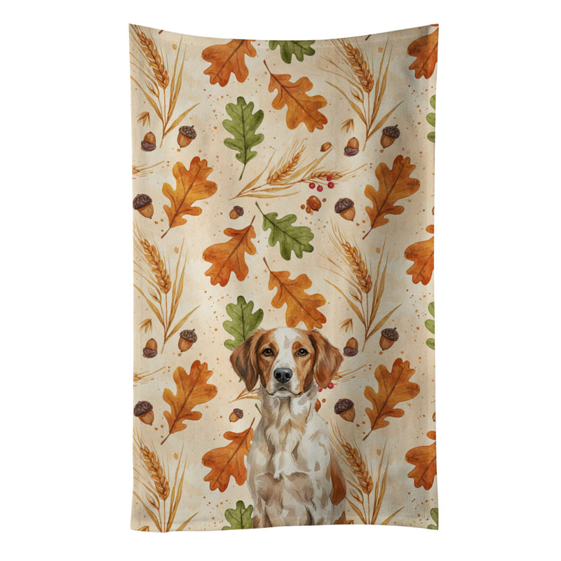 Roan Brittany Heirloom Fall Kitchen Towel, Roan Brittany